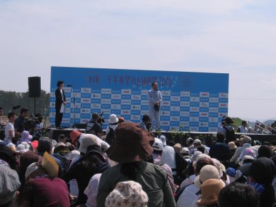 開会式の様子（岩沼市長）